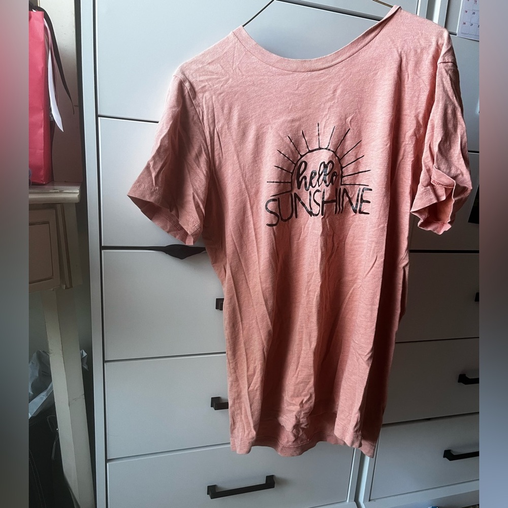 “hello sunshine” t-shirt